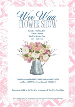 Wee Waa Flower Show
