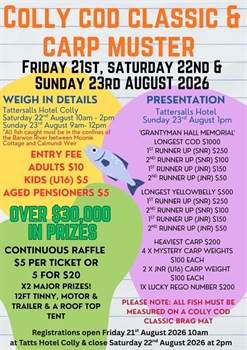 Colly Cod Classic and Carp Muster