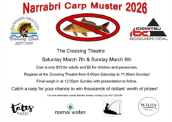 Narrabri Carp Muster