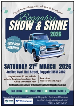 Show and Shine Boggabri