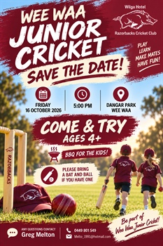 Wee Waa Junior Cricket